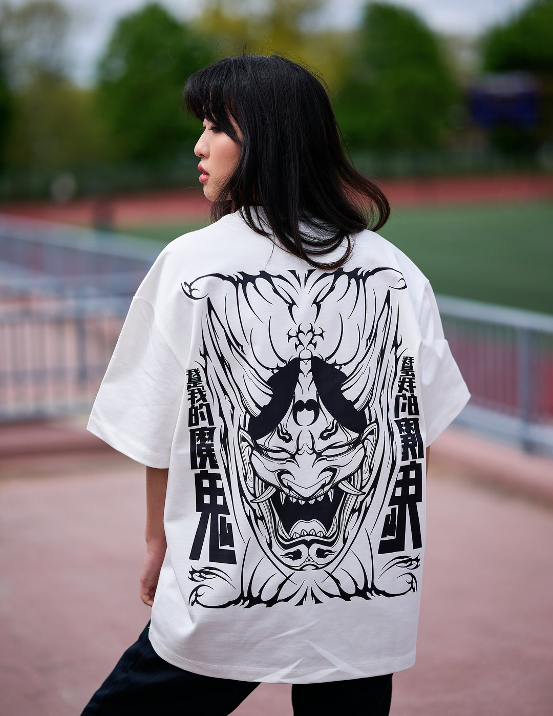 Hannya Sigilism T-shirt white